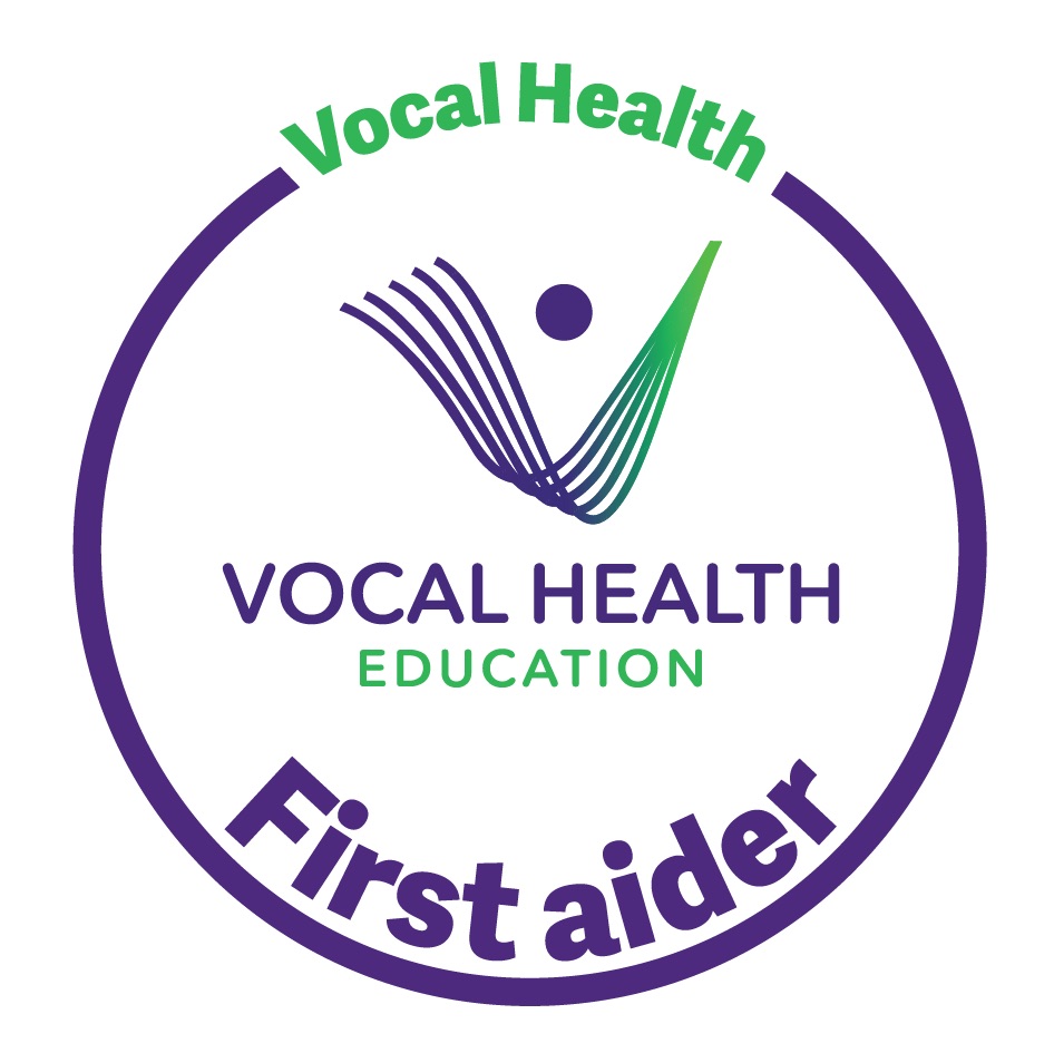 Vocal Health First Aid Badge